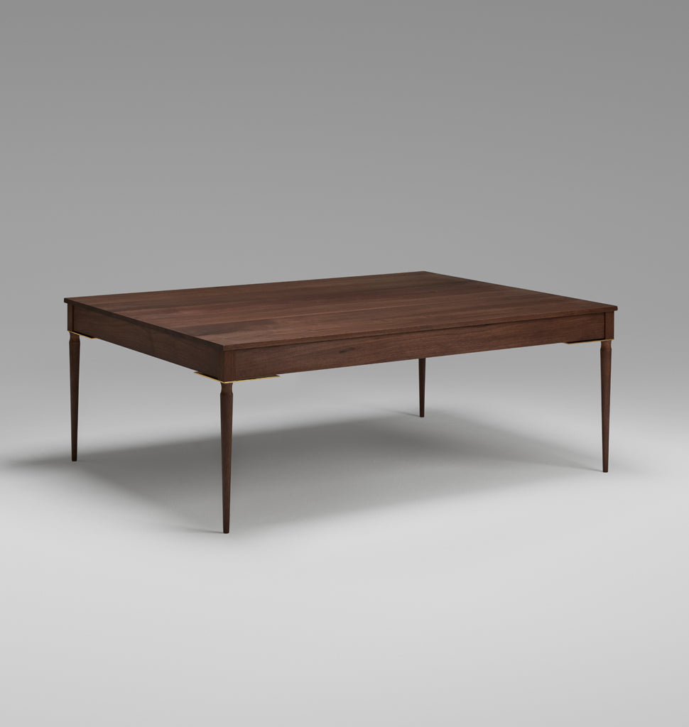The Cain Coffee Table (Black Walnut)