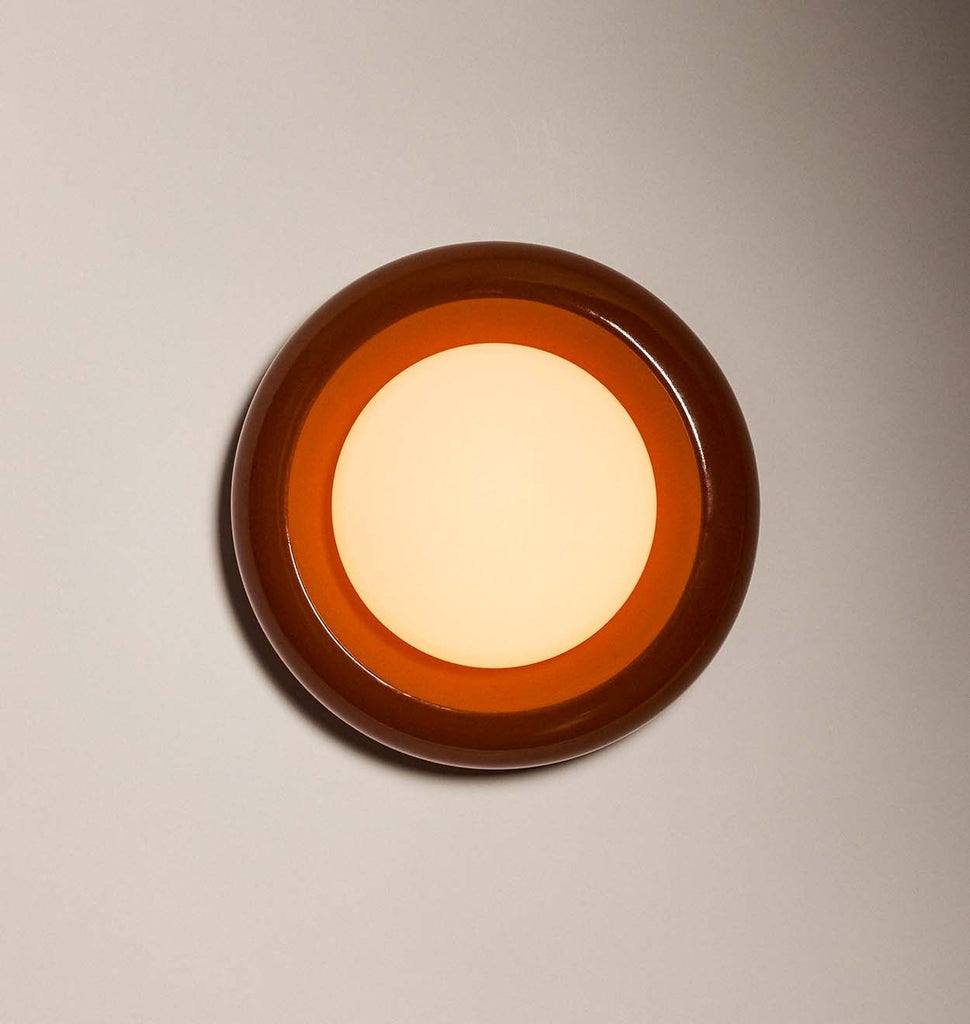 Humboldt Sconce - Ceramic (Cinnamon)