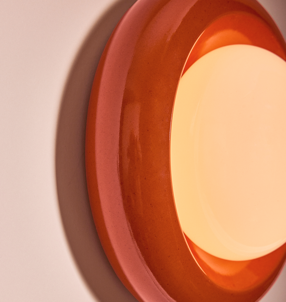 Humboldt Sconce - Detail (Cayenne)