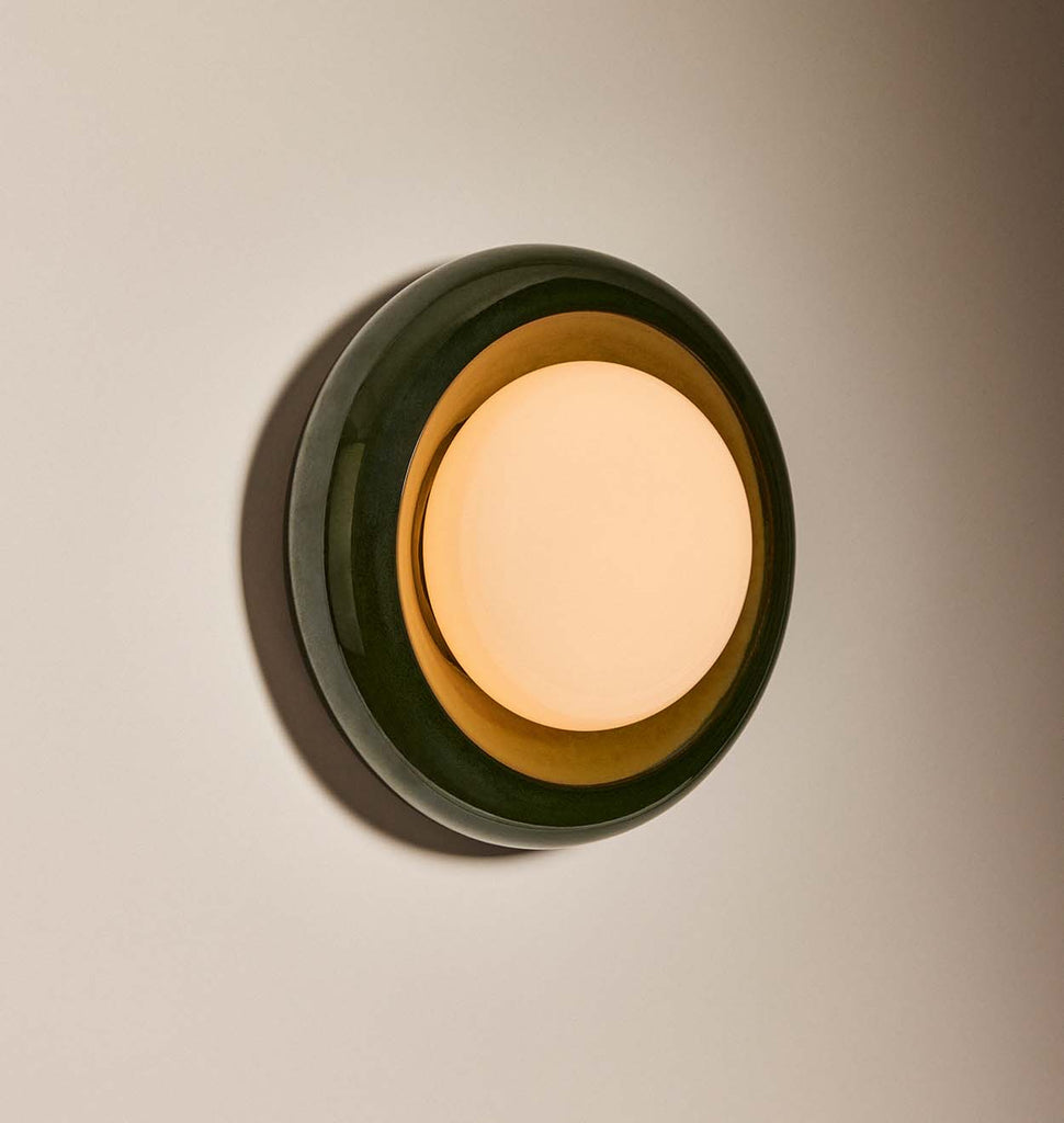 Humboldt Sconce - Ceramic (Royal Green)
