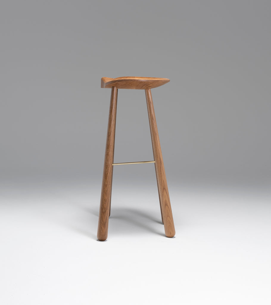 Taper Bar Stool (White oak)