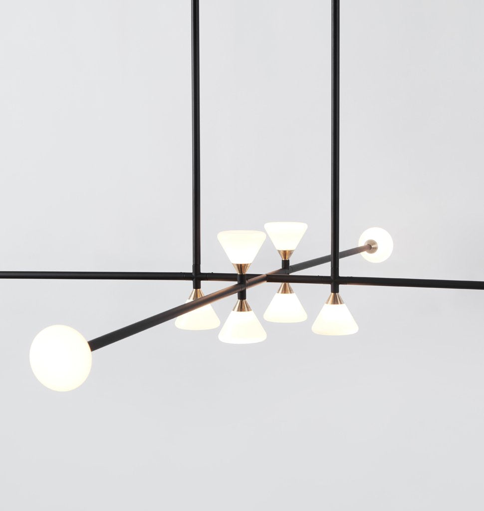 Detail (Matte black/Brushed brass)