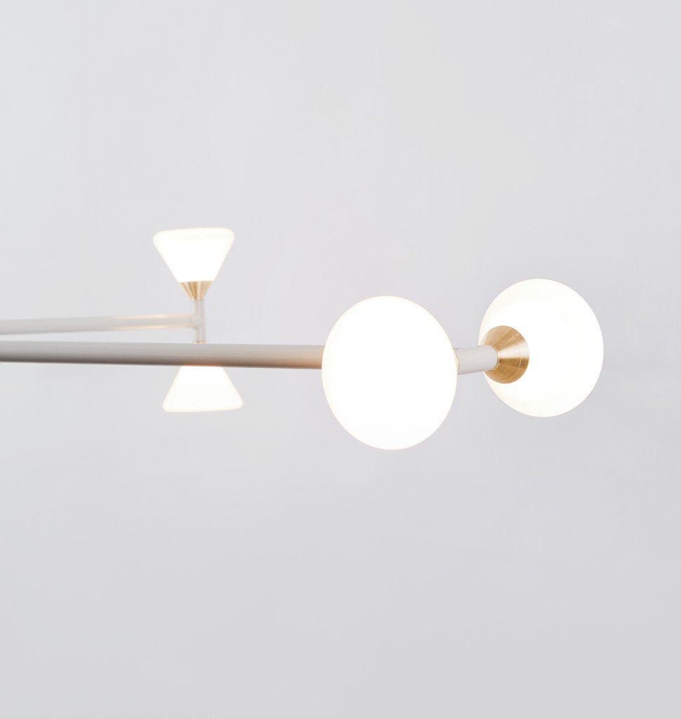 Detail (Matte Ivory/Brushed brass)