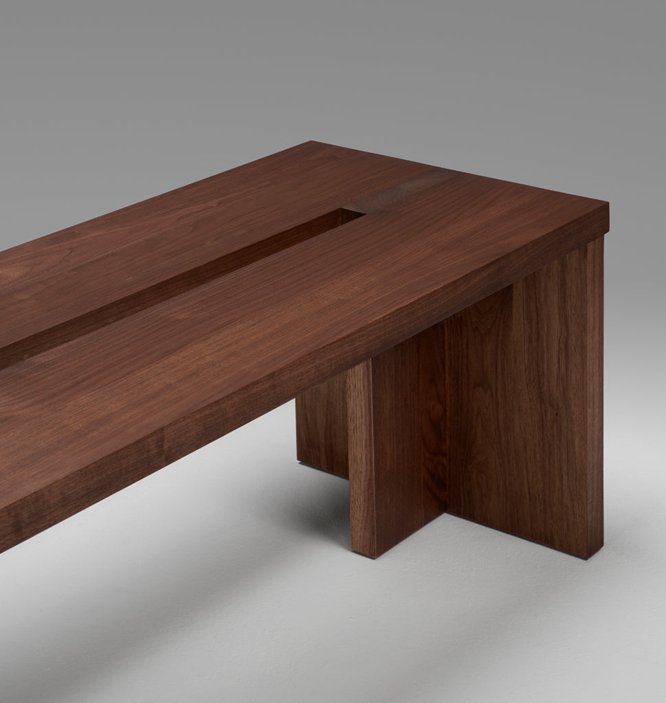 Grange Bench - 60 inch (Black Walnut)