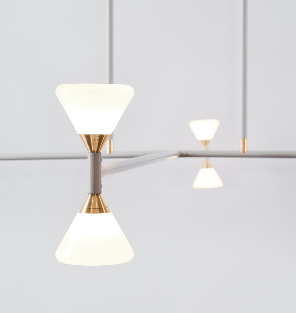 Detail (Matte Ivory/Brushed brass)