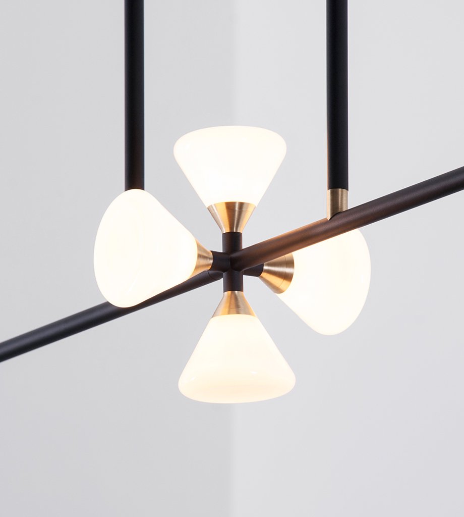 Detail (Matte black/Brushed brass)