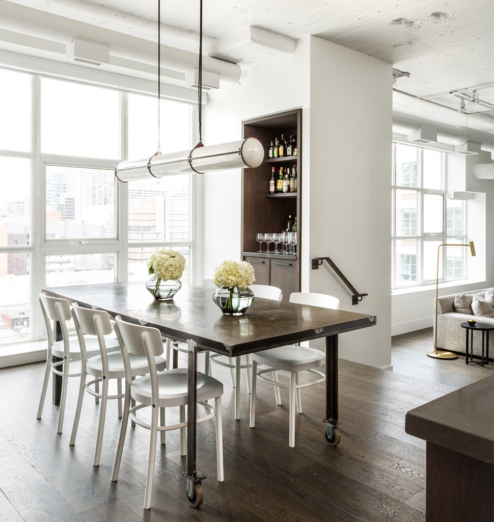 Straight - 3 Units (Bronze) — Toronto, Ontario. Interior by Croma Design. Image by Donna Griffith