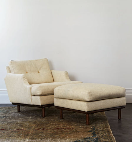 Kent Chair and Ottoman