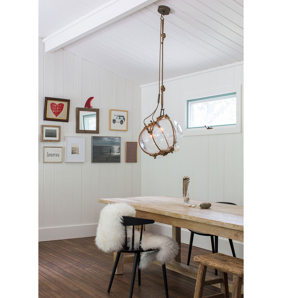 Pendant - Large (Natural/Clear) — Amagansett, New York