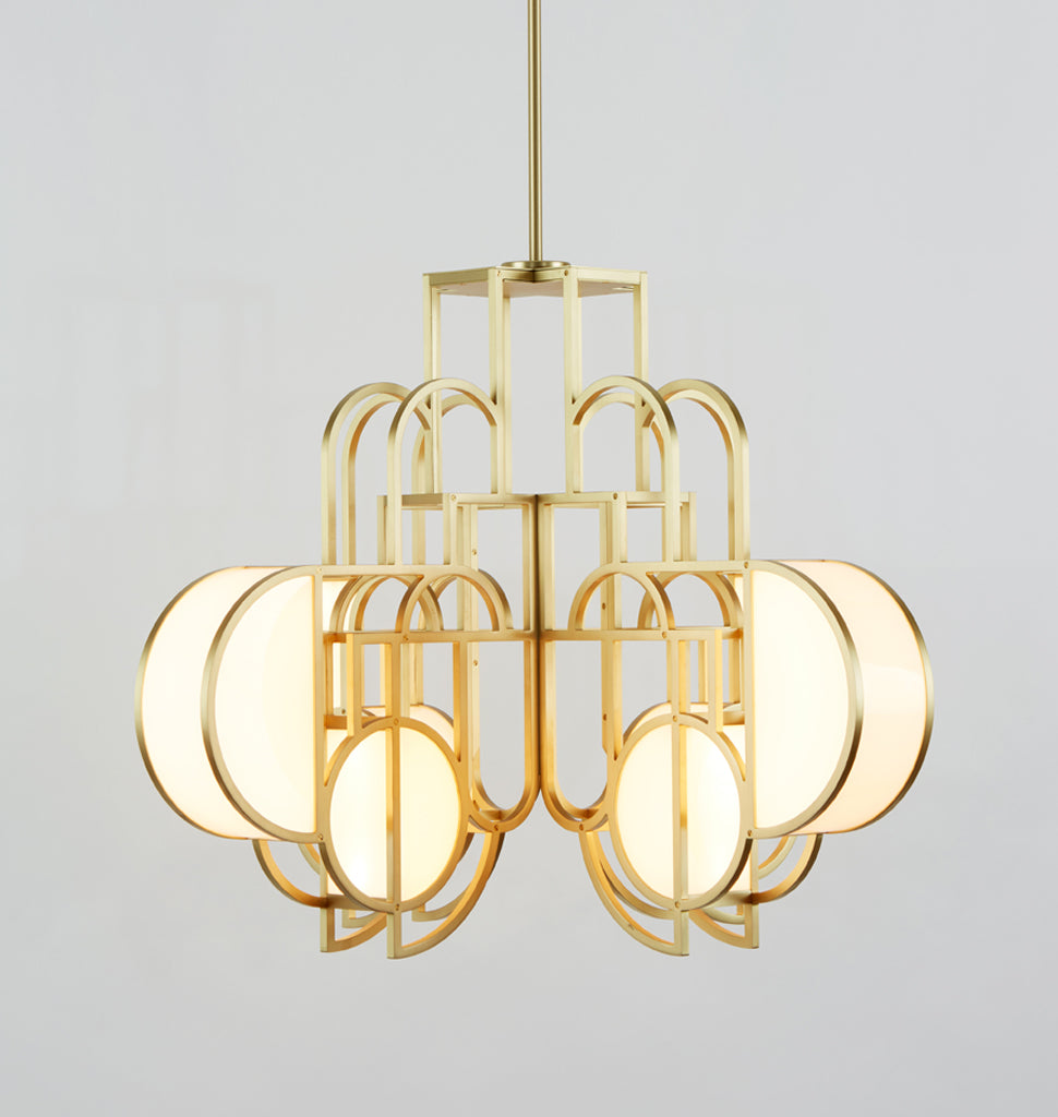 Chandelier - 02 (Brushed brass)