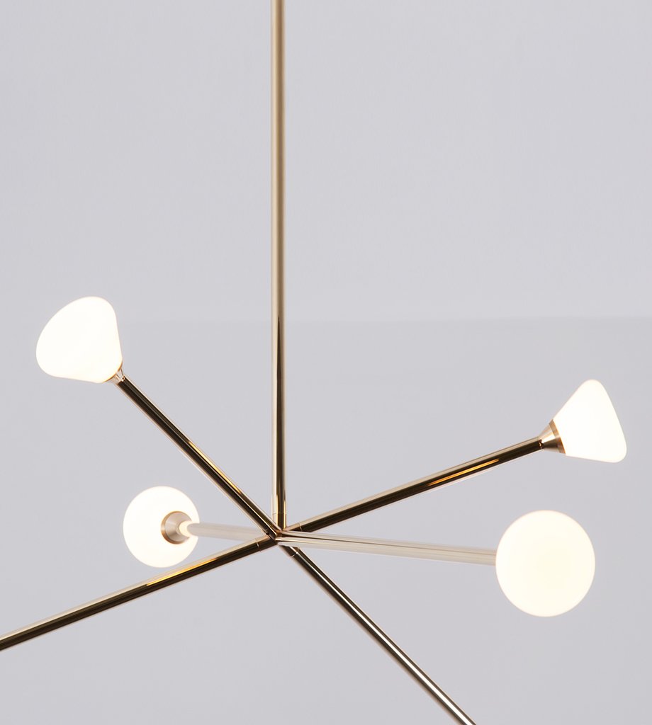 Chandelier - 6 Lights (Custom finish)