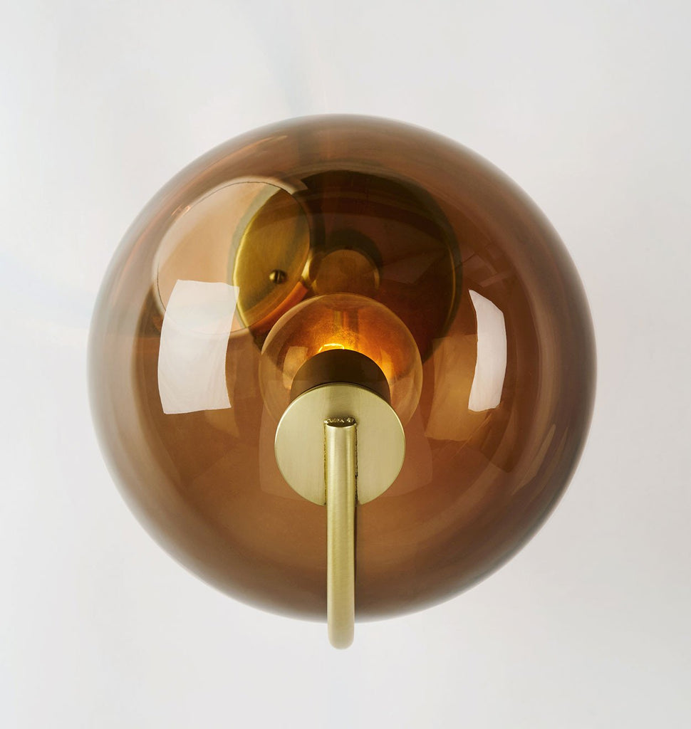 Sconce (Brushed brass/Smoke)