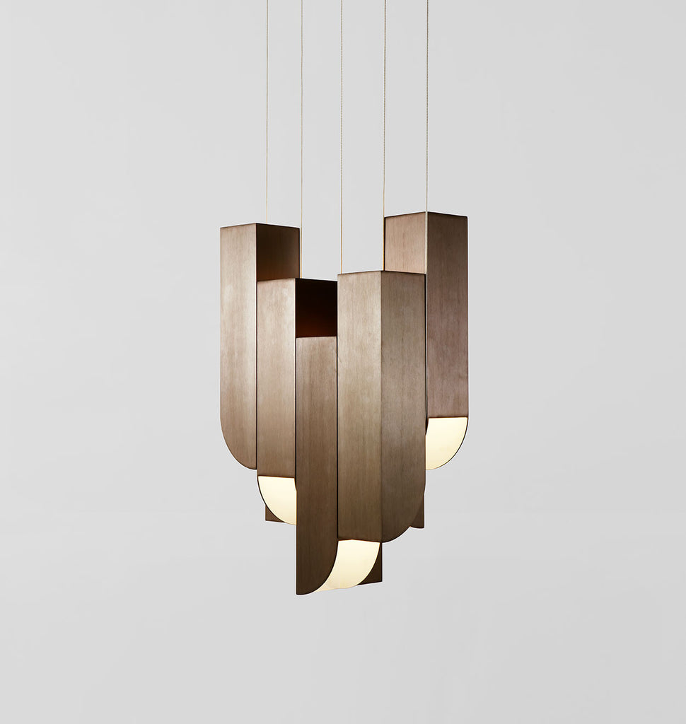 Pendant - 8 Lights (Bronze)