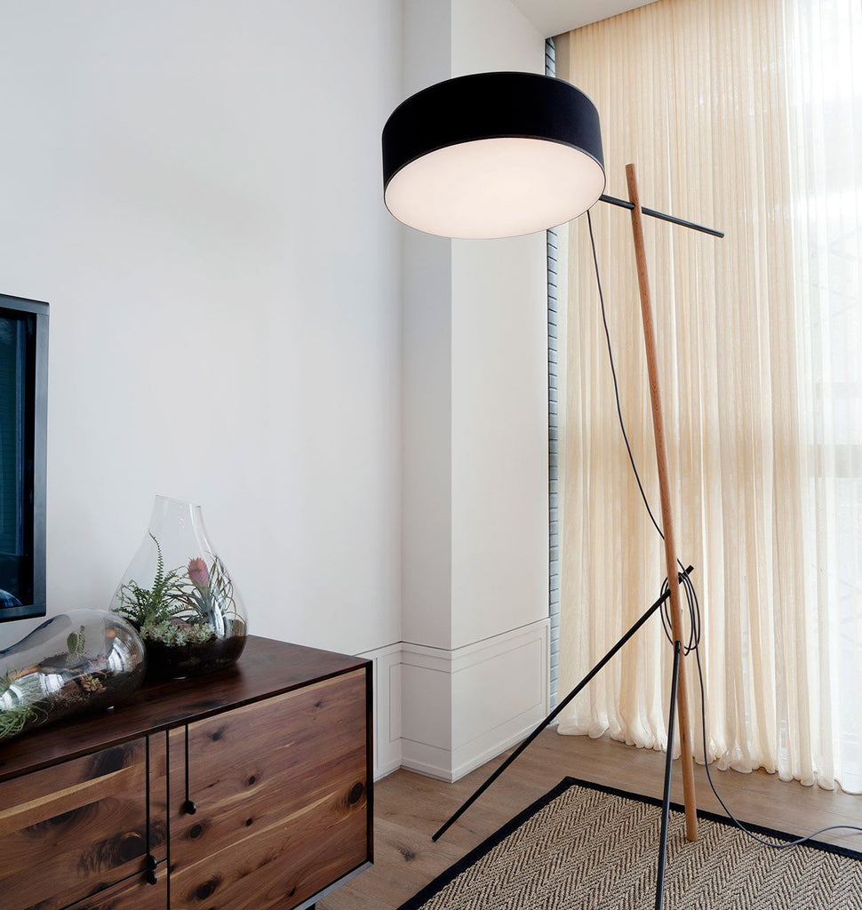 Floor Lamp (Black) — New York City, New York. Image by Elizabeth Felicella