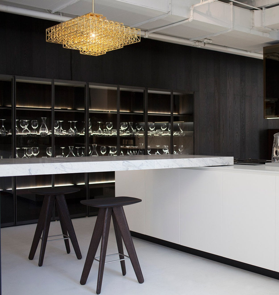 Pendant - 1912 (Raw brass) Poliform, New York