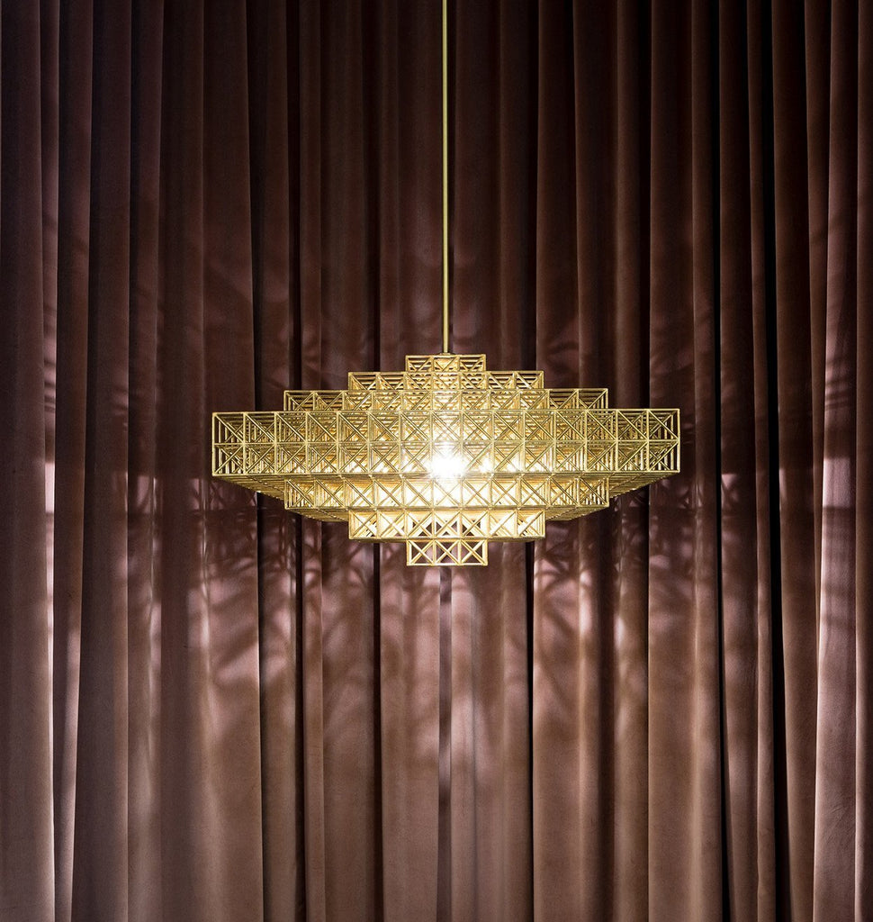 Pendant - 4059 (Raw brass) Salone del Mobile, Milan