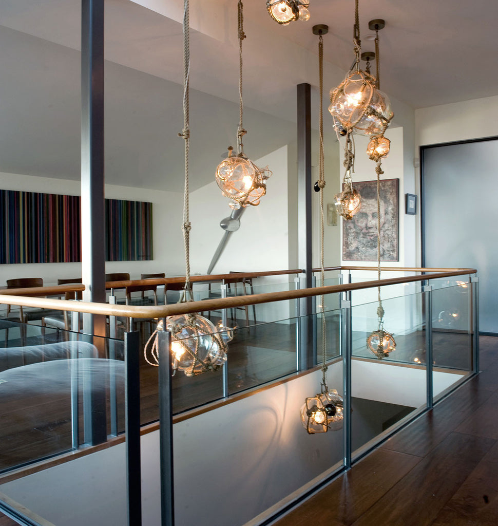 Custom Installation (Khaki/Clear) — Private Residence, San Francisco