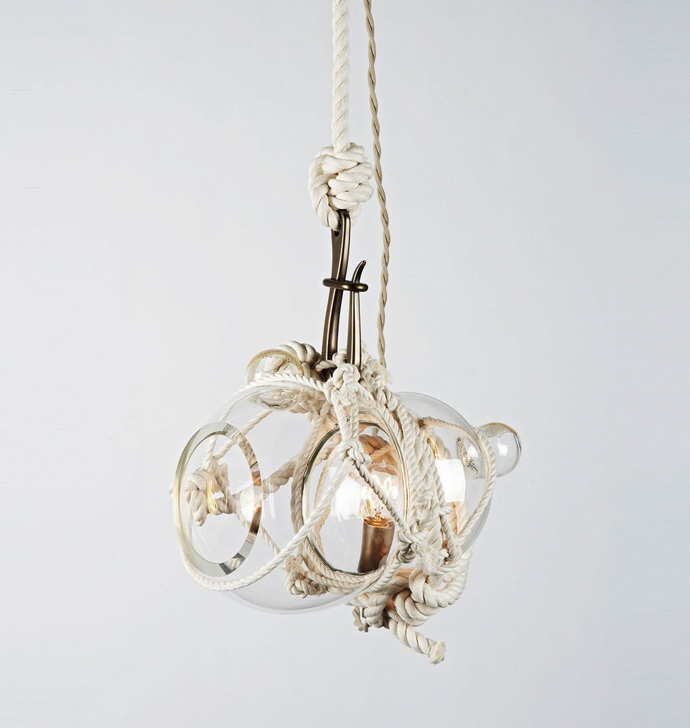 Pendant - Small (Natural/Clear)