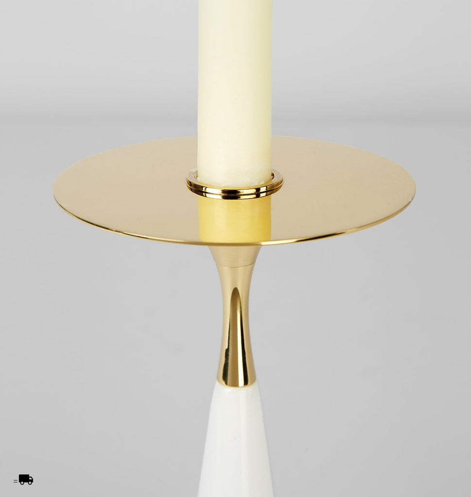 Moor (White/Polished brass)