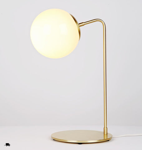 Desk Lamp (Brushed brass/Cream)
