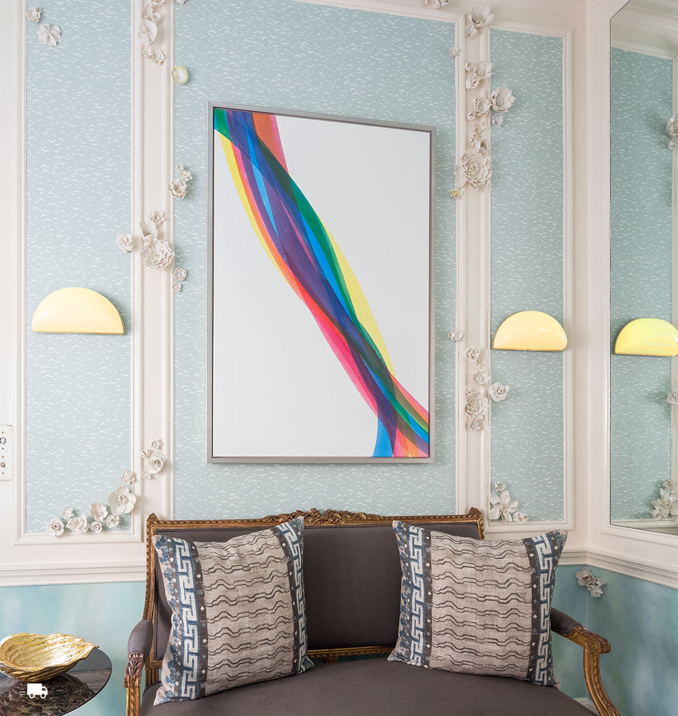 Rainbow (Polished brass) — East 63rd Street, New York. Image by Adam Friedberg. Courtesy of Laura Krey Design