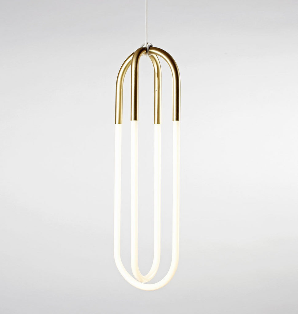 Double Loop (Satin brass)