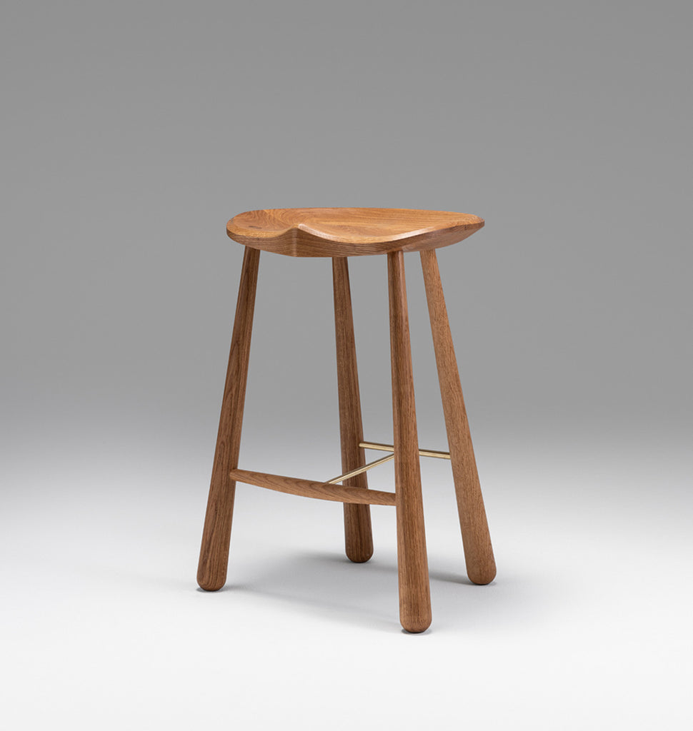 Taper Counter Stool (White oak)