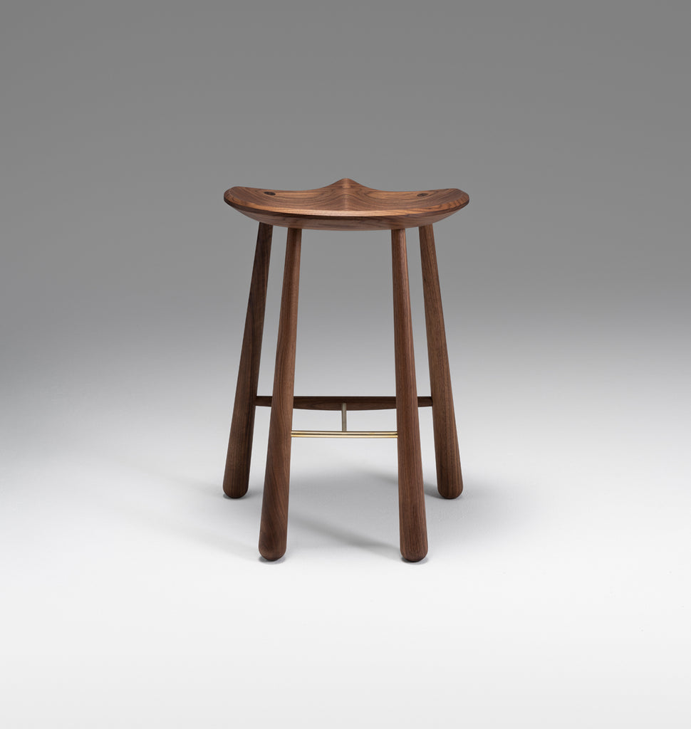 Taper Counter Stool (Black walnut)