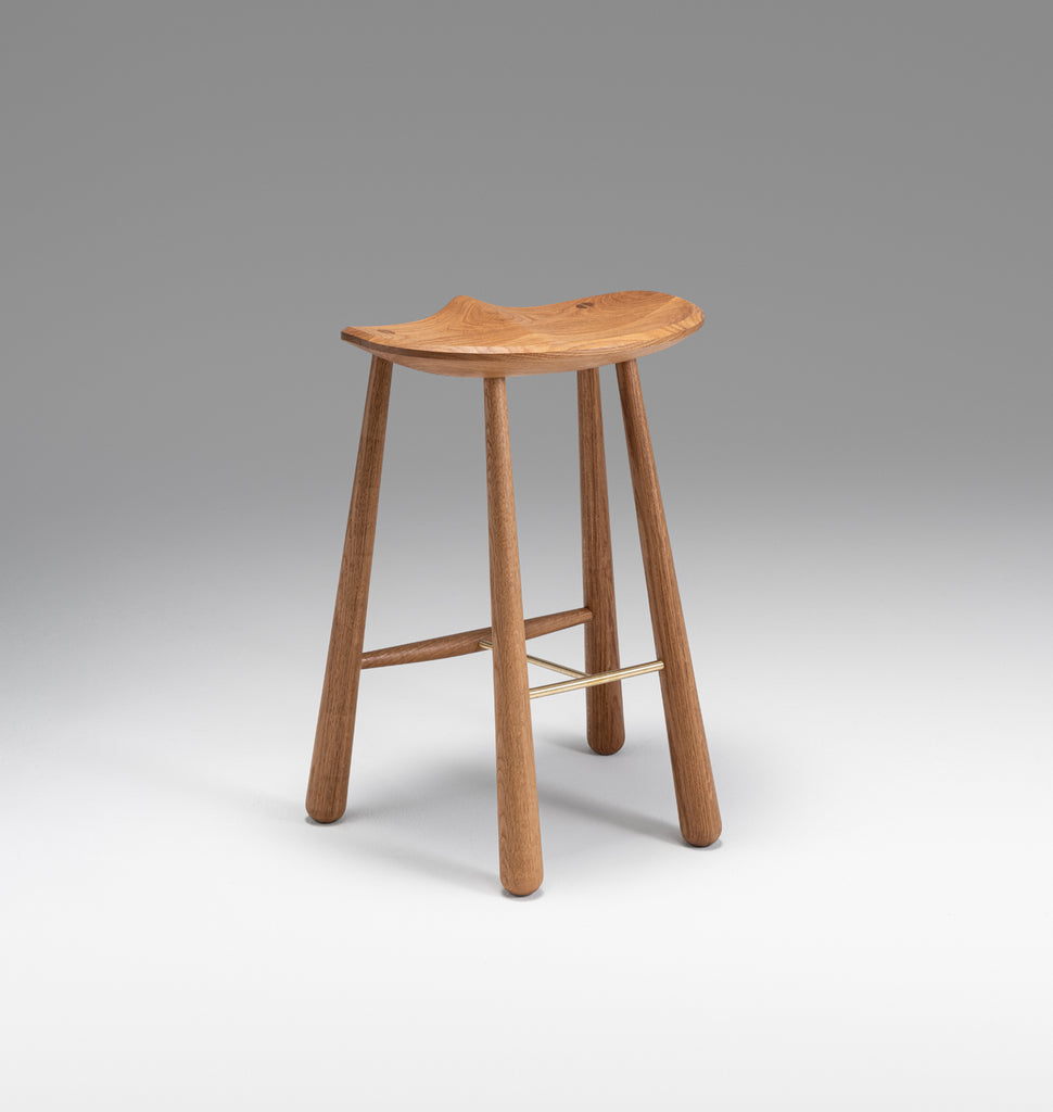 Taper Counter Stool (White oak)
