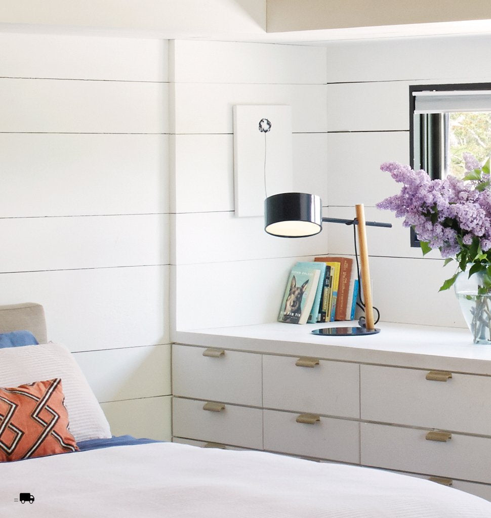 Desk Lamp (Black) — Sagaponack, New York. Interior by Daun Curry. Image by Marili Forastieri