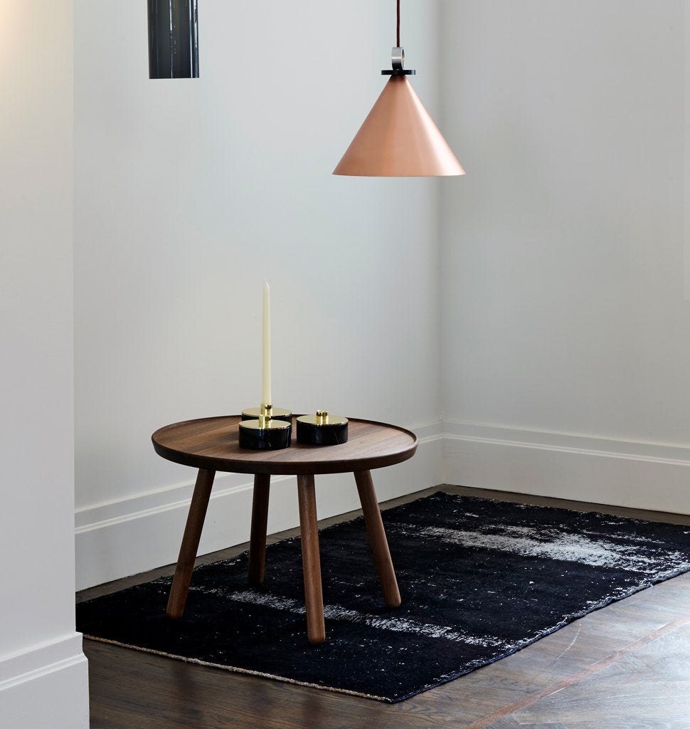 Decolorized Rug - Black