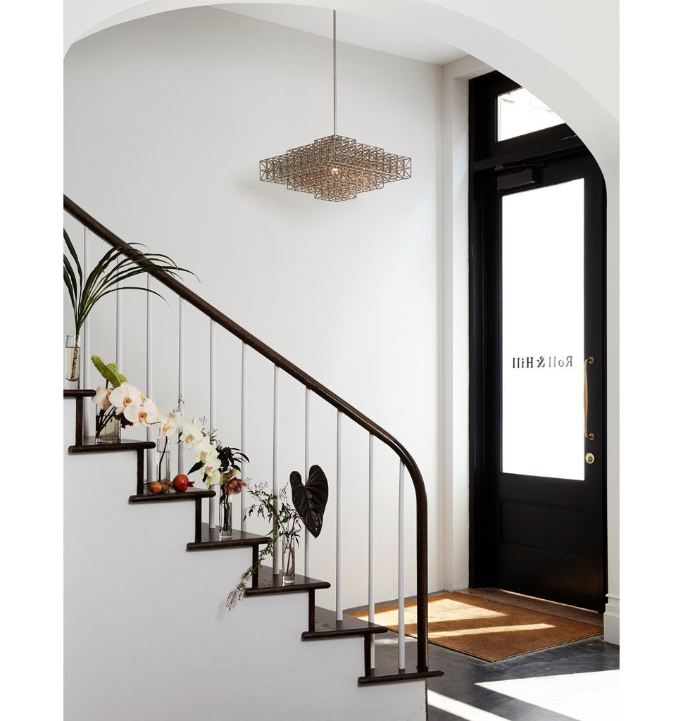 Pendant - 1912 (Nickel) Roll & Hill Showroom, New York City. Image by Joseph De Leo