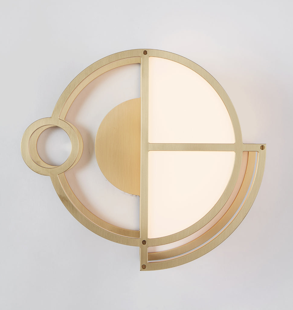 Sconce - 01 (Brushed brass)