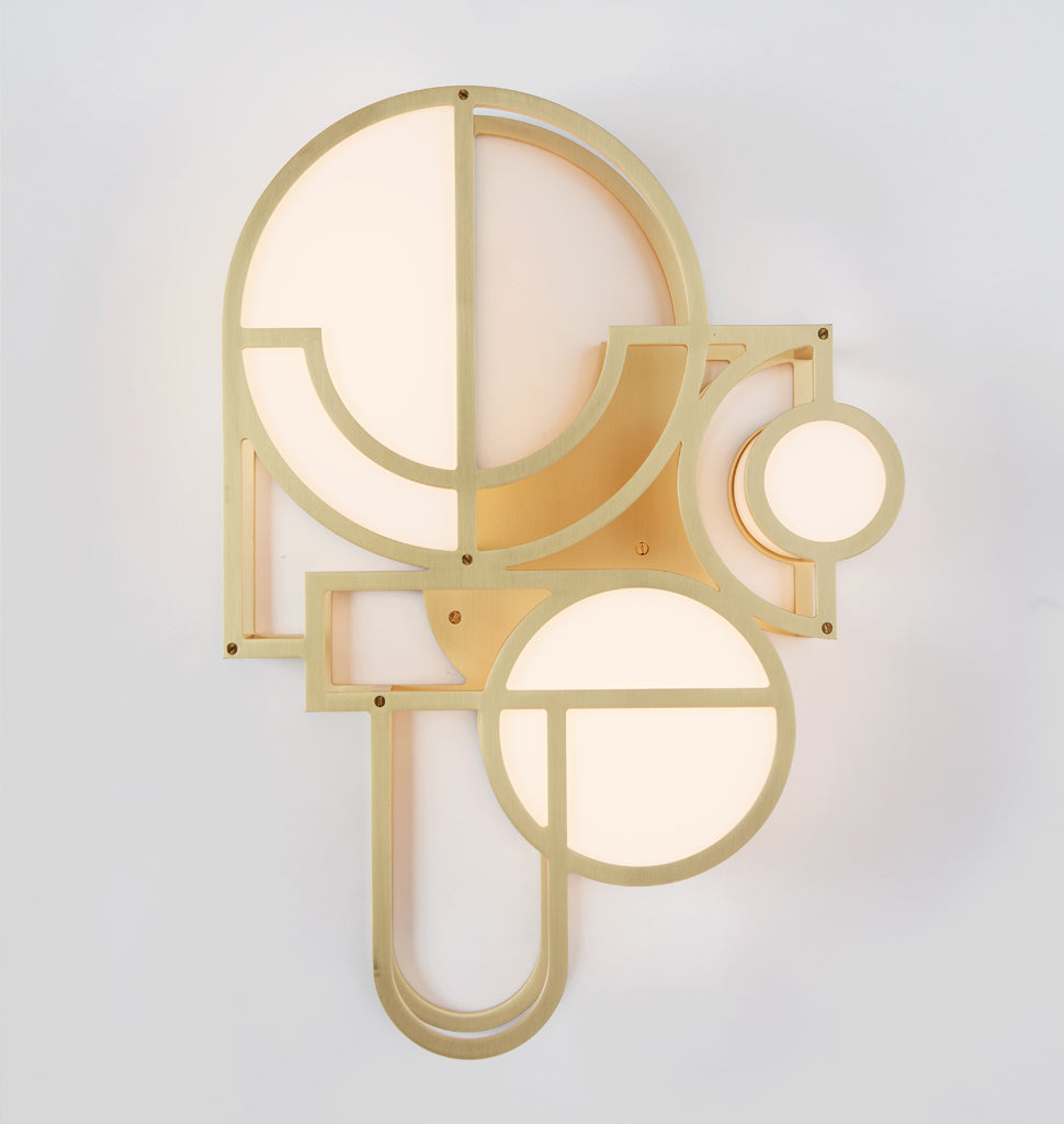 Sconce - 02 (Brushed brass)