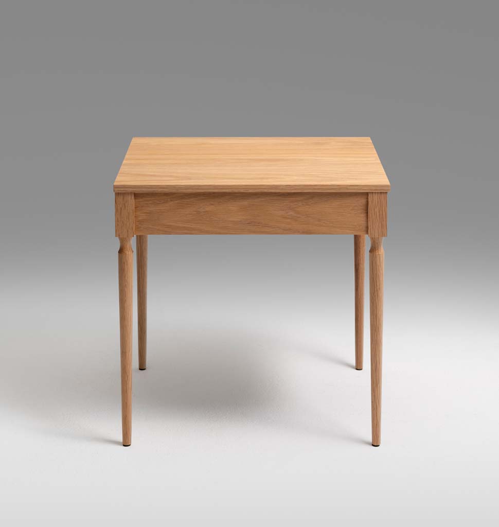 The Cain Side Table (White Oak)